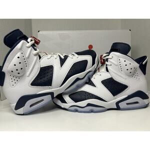Air Jordan 6 Retro Olympic Size 7 Mens DS BRAND NEW LEGIT CHECKED AUTHENTICATED
